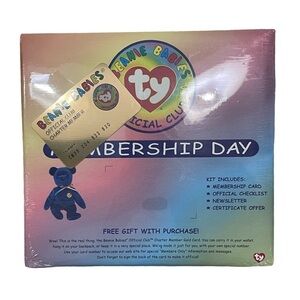 Ty Beanie Babies Official Club Membership Kit from 1998